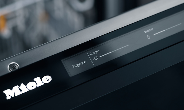 EcoFeedback-funktion på en Miele diskmaskin