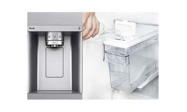 LG - Vatten och isdispenser utan vattenanslutning