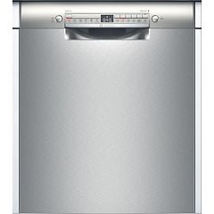 Bosch Series 2 diskmaskin med borstad stålfinish.