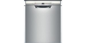 Bosch Series 2 diskmaskin med borstad stålfinish.