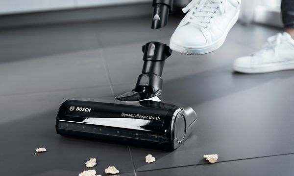 Bosch dammsugare och munstycksfotsutlösare