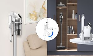 Samsung Jet-dammsugarens smidiga laddning