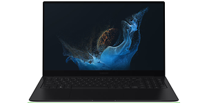 En Samsung Galaxy Book2 Pro bärbar dator.