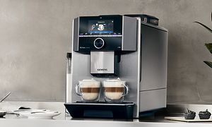 EQ9 plus – Perfekt resultat med Siemens bästa espressomaskin