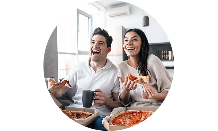 pizza eaters