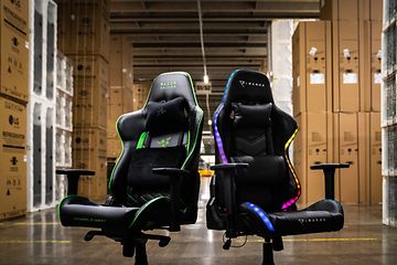 Two gaming chairs