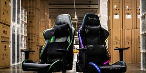 Two gaming chairs