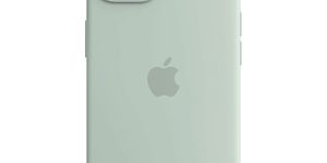 Ljusgrönt Apple iPhone 14 skal