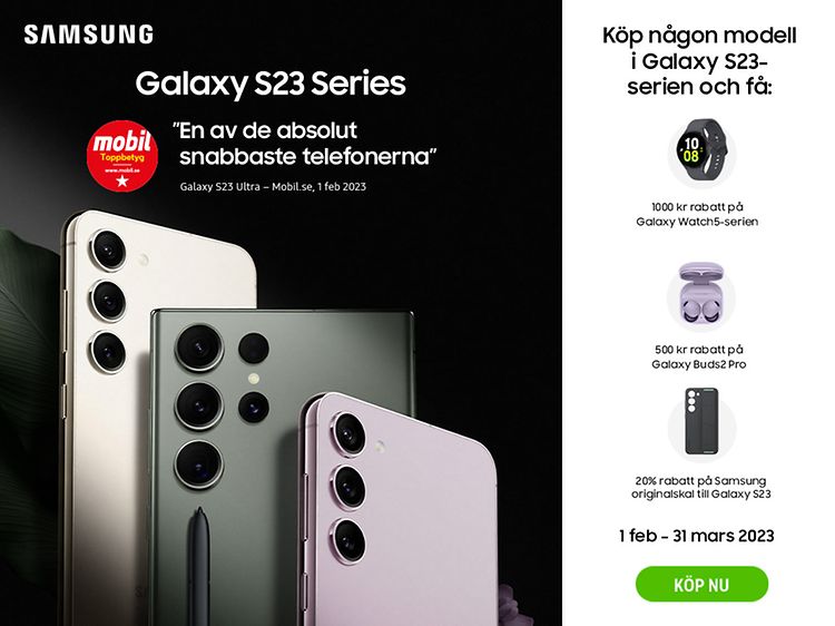 Samsung S23 Series - Köp nu!