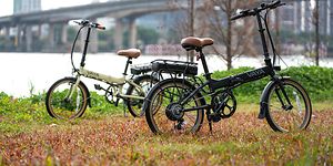 2 foldable bikes