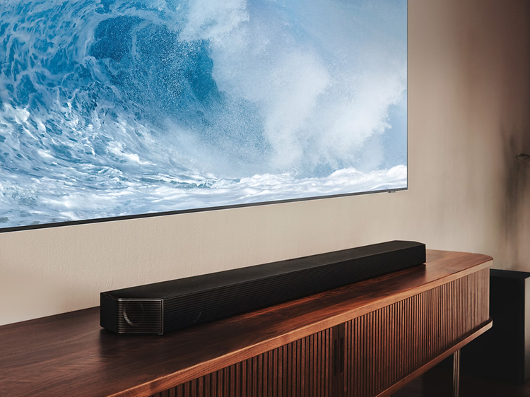 samsung-q810b-soundbar with subwoofer