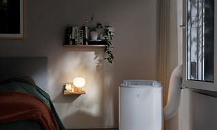 SDA - Indoor climate - electrolux air condition in bedroom