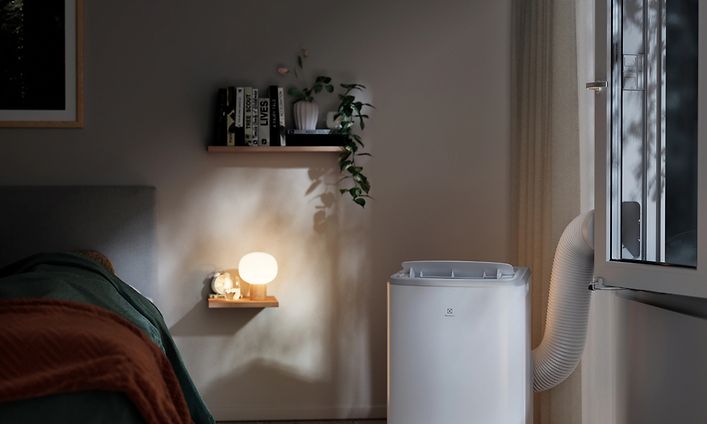 SDA - Indoor climate - electrolux air condition in bedroom