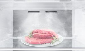 Samsung RZ32C7BB6WW frys från insidan och jämnare temperatur med Metal Cooling