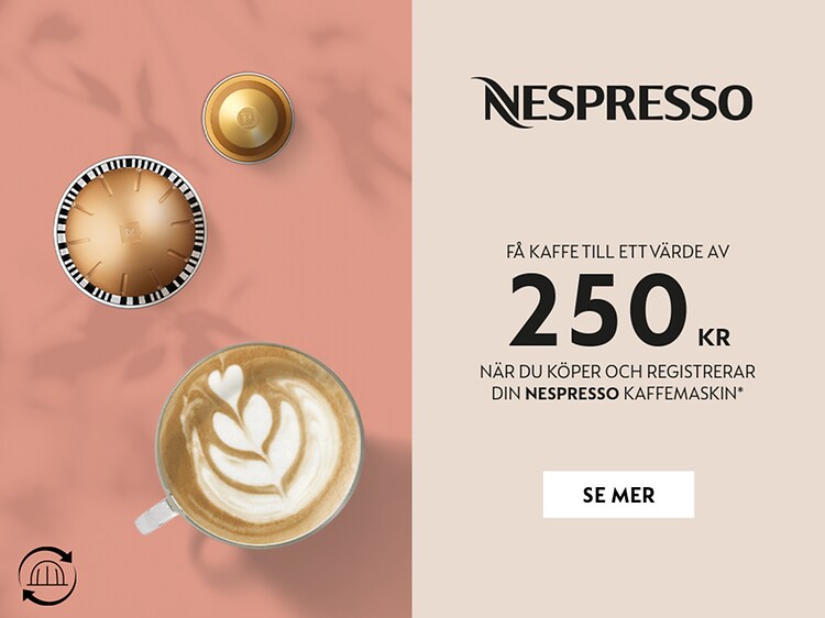 Kapselmaskin | Nespresso, Gusto - Elgiganten