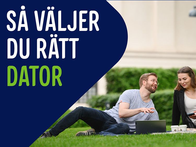 Banner med texten: Så väljer du rätt dator