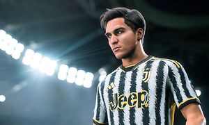 EA Sports FC 24 - Football player in stadium lights