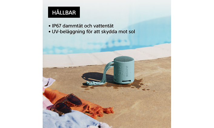 Med IP67-klassning är den vattentät och dammtät