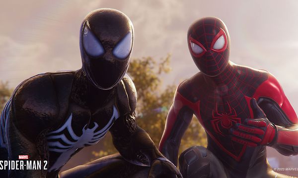 Peter Parker och Miles Morales 