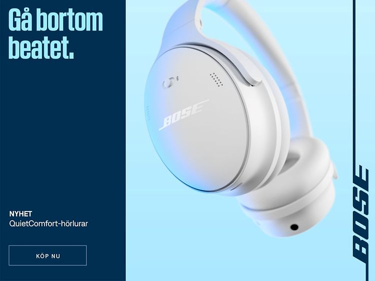 Bose QuietComfort wireless headphones