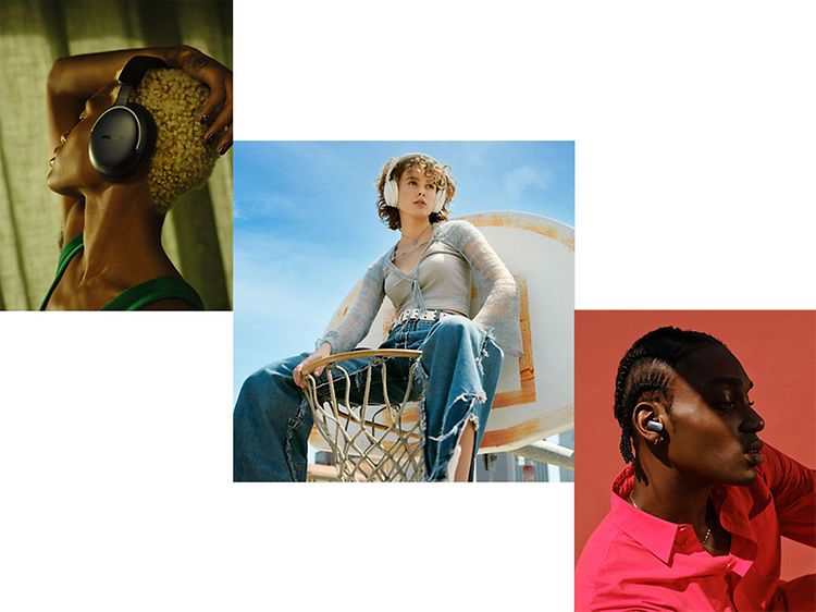 Bose QuietComfort Series hörlurar och öronsnäckor