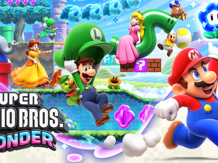 Gaming - Super Mario Bro. Wonder top banner