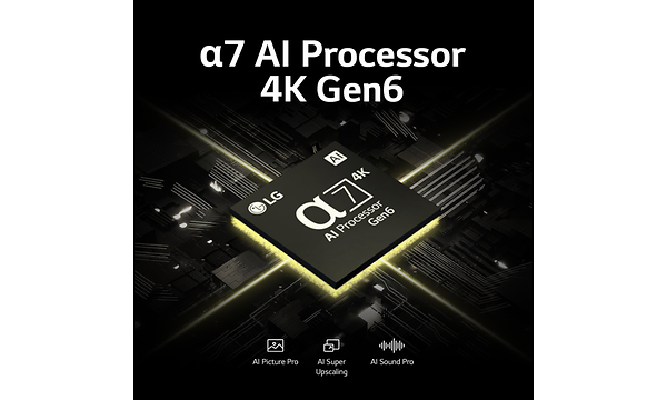 LG - TV - a7 AI processor