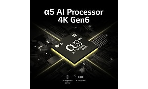 LG - TV - a5 AI processor