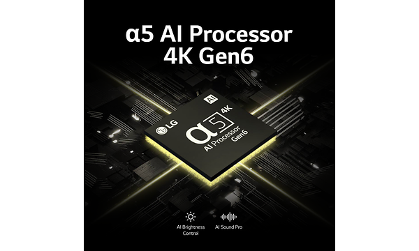 LG - TV - a5 AI processor