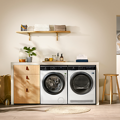 Produktbild tvättmaskin och torktumlare från Electrolux