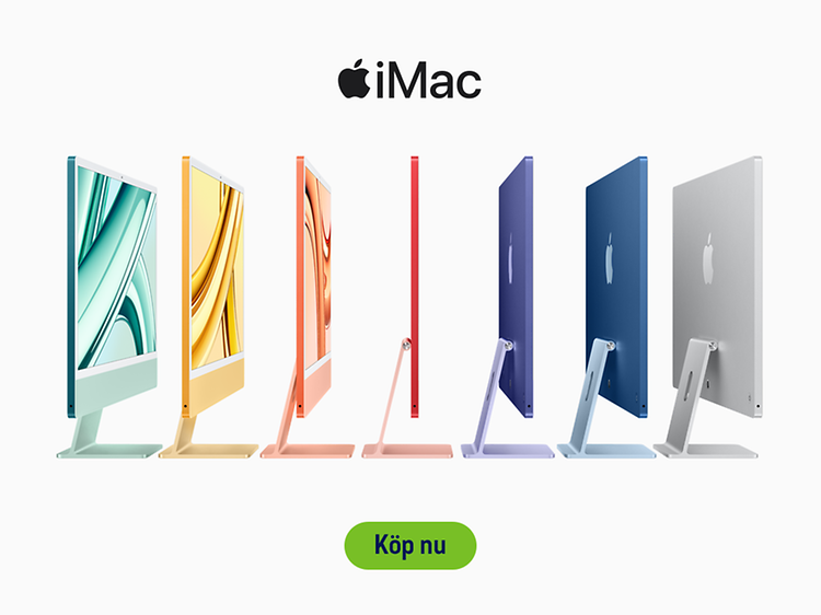 Apple iMac M3 launch Banner