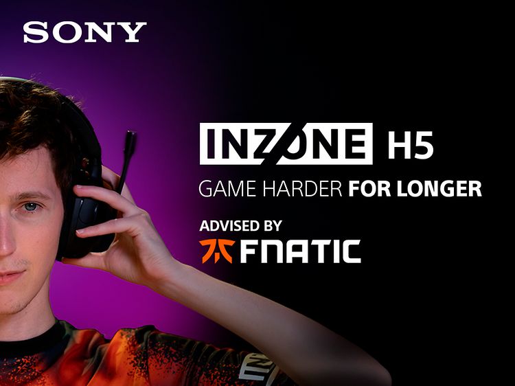 Sony INZONE H5 Wireless Gaming Headset hero banner