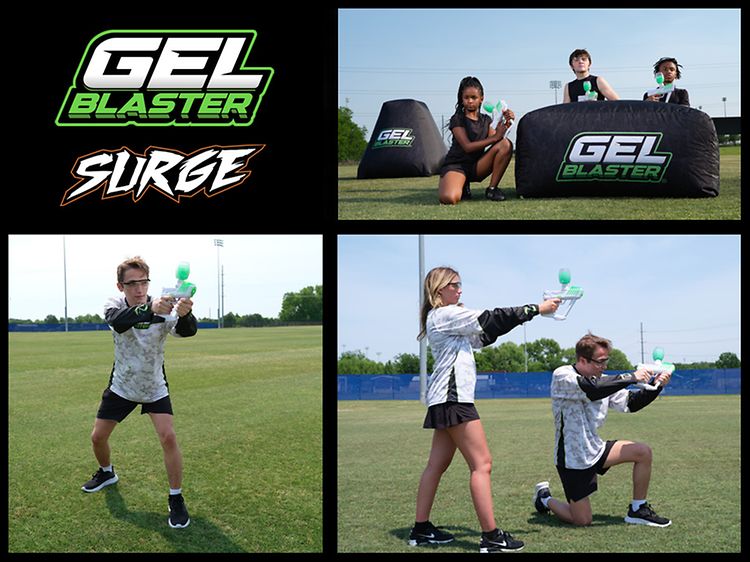 Gel Blaster Surge Picture Collage