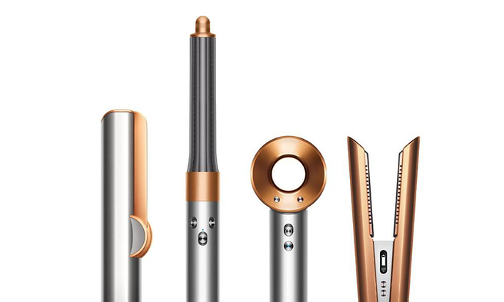 Dyson hairstyling products