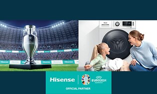 Köp utvalda Hisense-produkter och få cashback på ditt köp och få chans att vinna UEFA EURO2024-biljetter