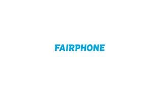 Brand logo: Fairphone