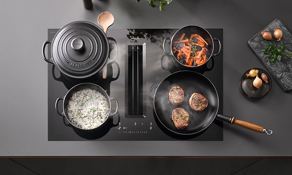 Miele hobs with PowerFlex