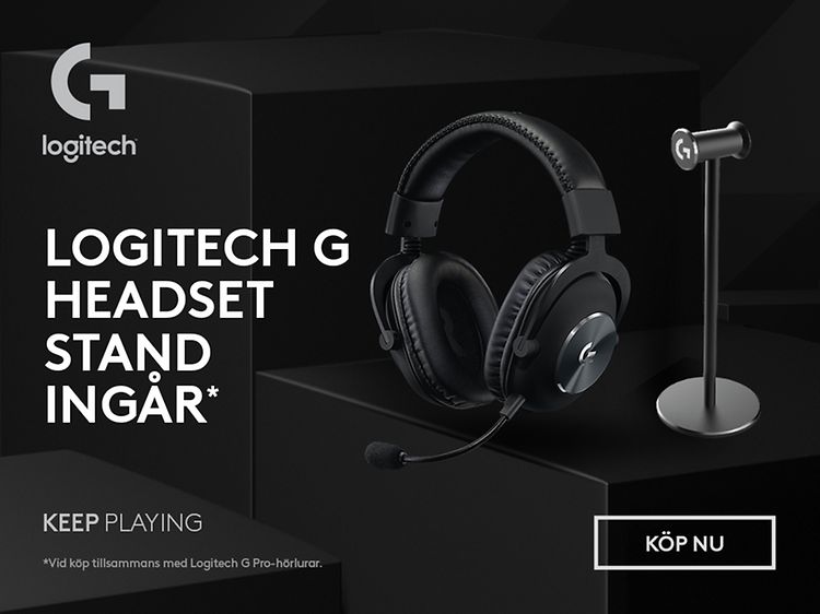 Logitech headset stand campaign 