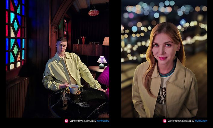 Samsung Galaxy A55 levererar fantastiska foton och videor även under utmanande ljusförhållanden