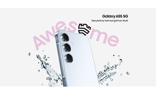Samsung Galaxy A55 – Secured by Samsung Knox Vault
