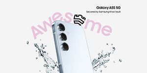 Samsung Galaxy A55 – Secured by Samsung Knox Vault