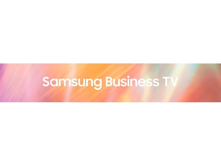 Samsung Business TV banner