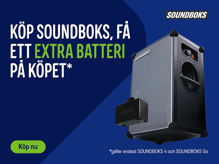Soundboks Battery bundle campaign