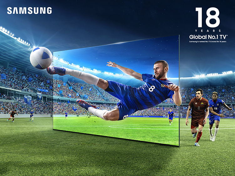Samsung big inch TVs