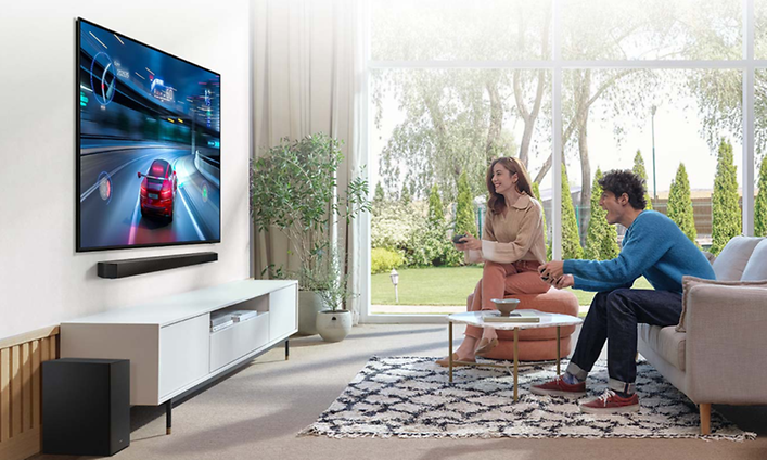 Samsung TV with Game Mode