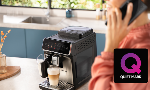Philips - Espressomaskin - 40 % tystare med SilentBrew-teknik