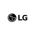 LG logotyp mot vit bakgrund.