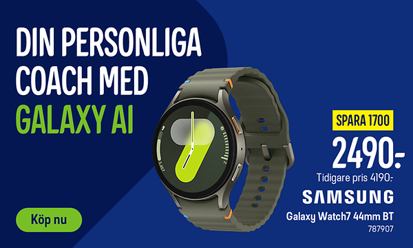 Samsung Galaxy Watch7 – Din personliga coach med Galaxy AI