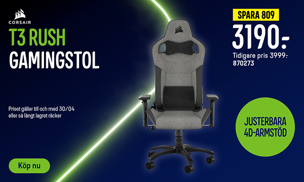 Corsair T3 Rush Gamingstol