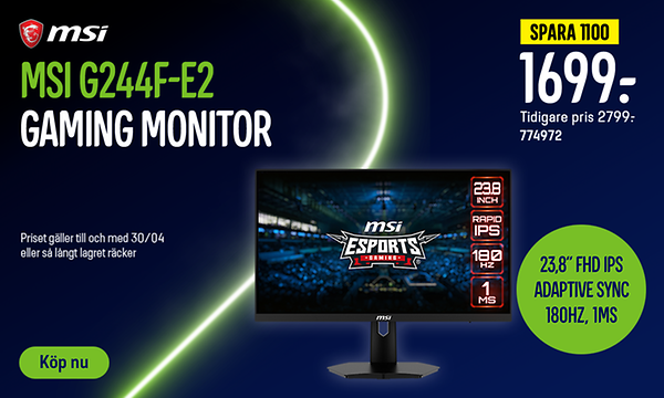 MSI G244F-E2 Gaming Monitor
